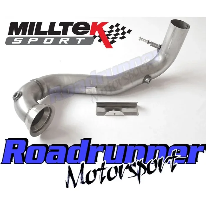 Milltek Exhaust Mercedes CLA-Class CLA45 AMG 2.0 Turbo Large-bore Downpipe and De-cat SSXMZ117
