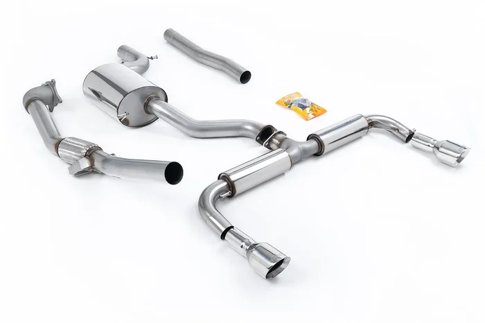 Milltek Exhaust Volkswagen GOLF MK6 GTI 2.0 TSI 210PS Turbo-back Exhaust excluding Hi-Flow Sports Cat SSXVW173
