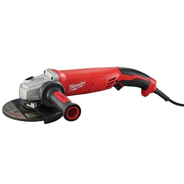 Milwaukee Tool 5-Inch Small Angle Grinder Trigger Grip with Lock-On; 13 Amp