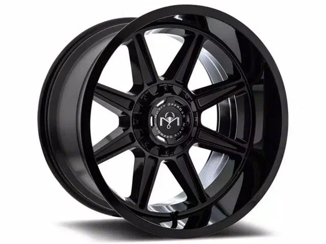 Motiv Off Road Balast Gloss Black 8-Lug Wheel; 20×9; 18mm Offset (01-06 Sierra 3500 HD SRW)Find parts that fit my vehicle