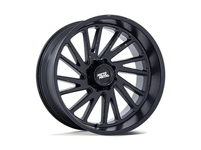 Moto Metal Combat Matte Black 8-Lug Wheel; 22×12; -44mm Offset (20-26 Sierra 3500 HD SRW)Find parts that fit my vehicle