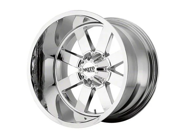 Moto Metal MO962 Chrome 8-Lug Wheel; 20×10; -24mm Offset (07-10 Sierra 3500 HD SRW)Find parts that fit my vehicle