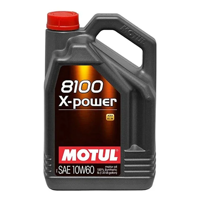 Motul 8100 X-Power 10W-60 Fully Synthetic Engine Oil 5L