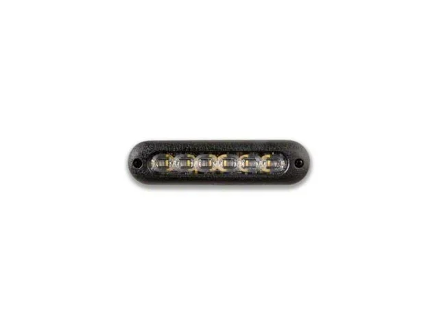 mpower ORV 4-Inch Fascia LED Light Bar; White Flood Beam (Universal; Some Adaptation May Be Required)