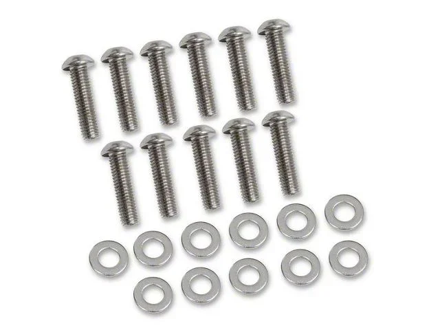 Mr. Gasket Valley Cover Bolt Set; Stainless Steel (07-17 6.0L Sierra 3500 HD)Find parts that fit my vehicle