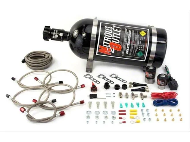 Nitrous Outlet EFI Dual Nozzle System; No Bottle (07-26 Sierra 3500 HD)Find parts that fit my vehicle