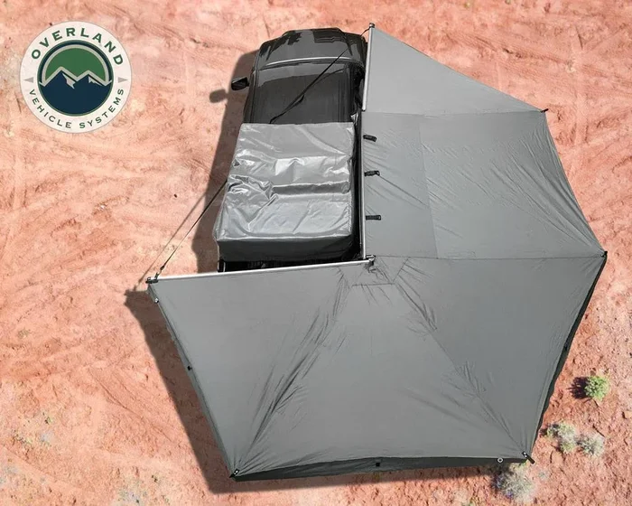 Overland Vehicle Systems Nomadic Awning 270 Awning & Wall 1, 2, & 3, Mounting Brackets – Passenger Side | Universal
