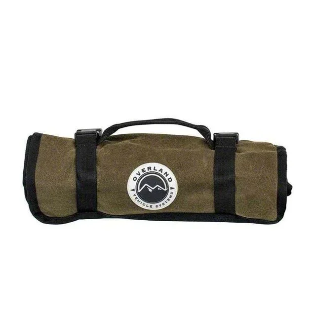 Overland Vehicle Systems Waxed Canvas Wrench Tool Bag; Small; 12-Slots