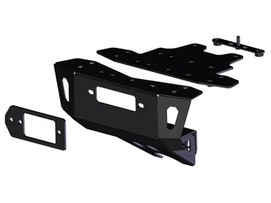 Polaris RZR Turbo S Winch Mount