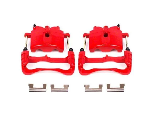 PowerStop Performance Front Brake Calipers; Red (04-10 Sierra 3500 HD SRW)Find parts that fit my vehicle