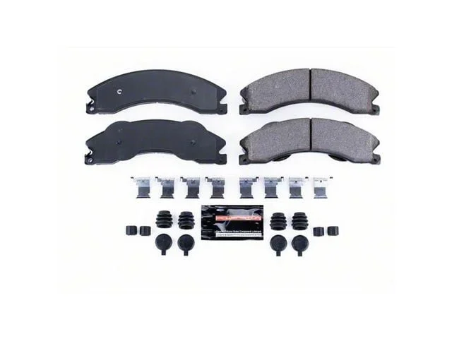 PowerStop Z23 Evolution Sport Carbon-Fiber Ceramic Brake Pads; Rear Pair (12-14 Sierra 3500 HD)Find parts that fit my vehicle