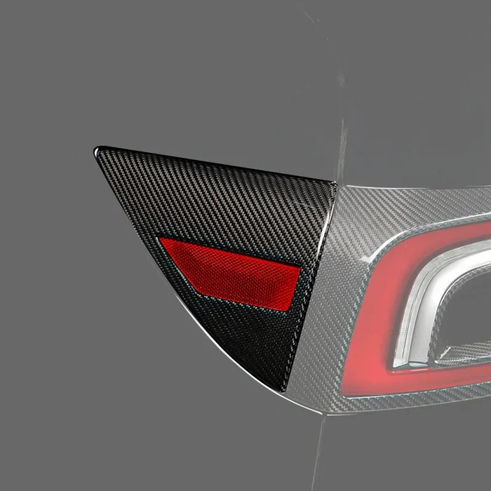 Premium Real Carbon Fiber Charging Port Cover for Tesla Model 3/Y/S/X (2017-2025+) – Sleek Exterior Upgrade & Protection