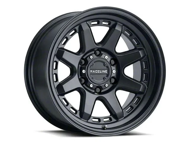 Raceline Scout Satin Black 8-Lug Wheel; 20×9; 18mm Offset (15-19 Sierra 3500 HD SRW)Find parts that fit my vehicle