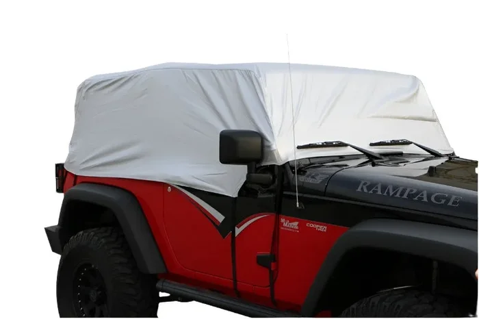 Rampage 2007-2018 Jeep Wrangler(JK) Cab Cover Multiguard – Silver