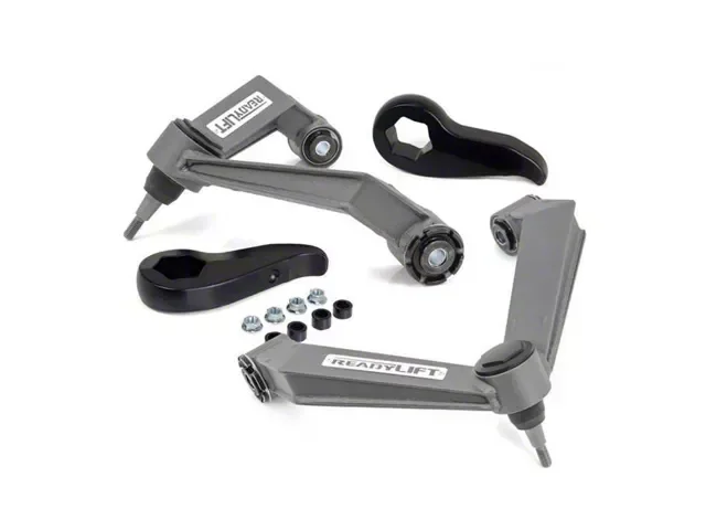 ReadyLIFT 2.25-Inch Forged Torsion Front Leveling Kit with Heavy-Duty Fabricated Upper Control Arms (11-19 Sierra 3500 HD)Find parts that fit my vehicle