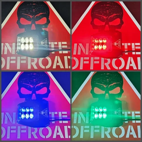 RGB+W Mirror w/ Color Change Backlighting