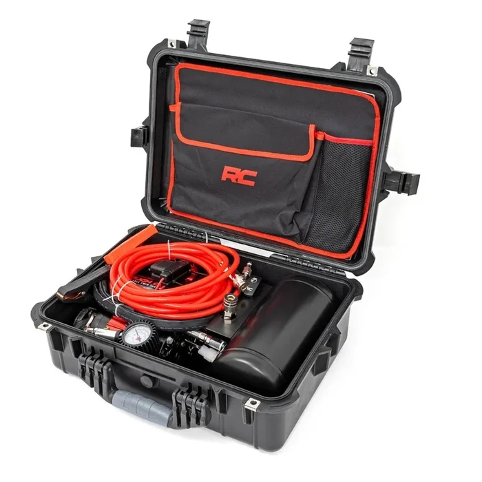 Rough Country Portable Twin Air Compressor Kit w/Carry Case | Universal