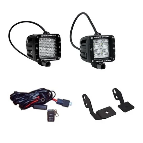 (RZR / General) A-Pillar Light Pod Kit