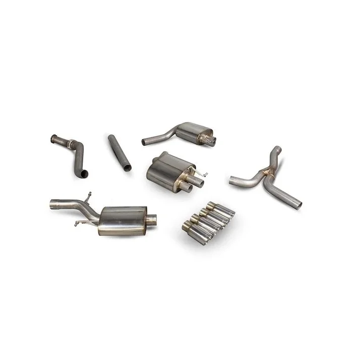 Scorpion Exhausts – Audi A5 B8 2.0 TFSI 2012 To 2016 Resonated Cat-Back System SAU073