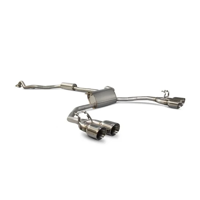 Scorpion Exhausts – Honda Civic Type R FK2 (RHD) 2015 To 2017 Resonated Cat-Back System SHD013