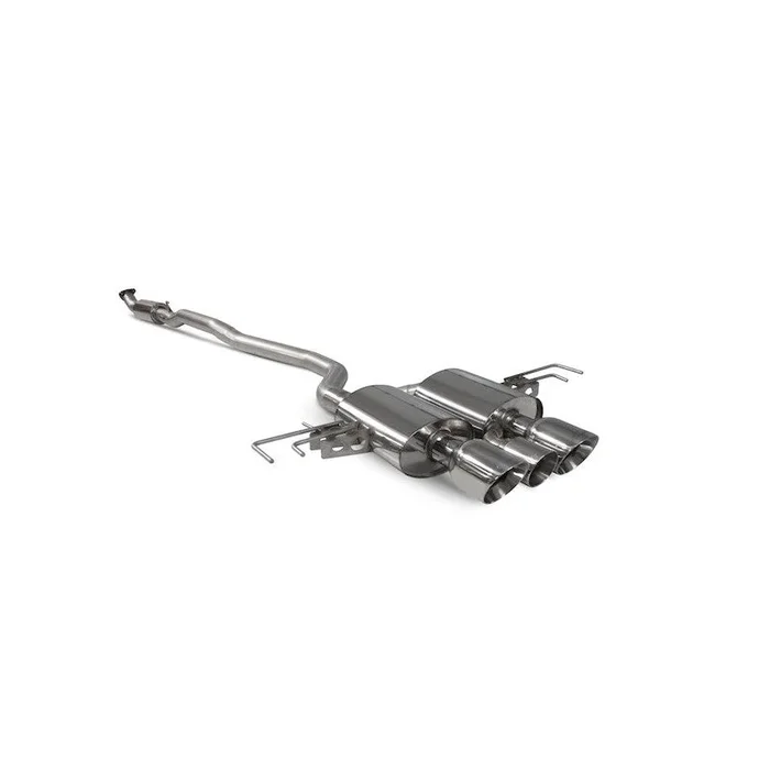 Scorpion Exhausts – Honda Civic Type R FK8 L/H Drive 2017 To 2018 Part-Resonated Flex-Back System SHDS016D
