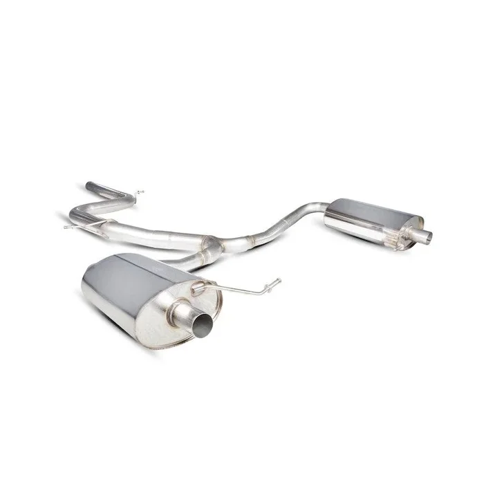 Scorpion Exhausts – Skoda Octavia VRS 2.0 TFSi 2013 To 2018 Non-Resonated Cat-Back System SSKS003