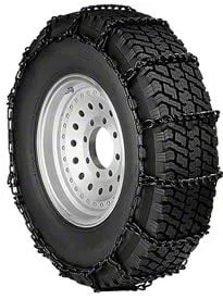 Security Chain Quik Grip STD Twist Link Tire Chains with Spring Tensioners (Universal; Some Adaptation May Be Required)