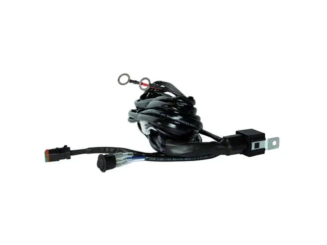Speed Demon Lights 1-Light Wiring Harness and Switch Kit (Universal; Some Adaptation May Be Required)