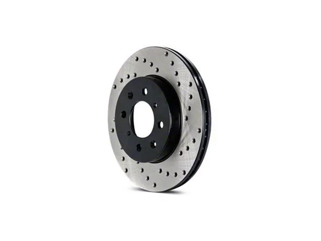 StopTech Sport Cross-Drilled 8-Lug Rotor; Rear Driver Side (07-10 Sierra 3500 HD DRW)Find parts that fit my vehicle
