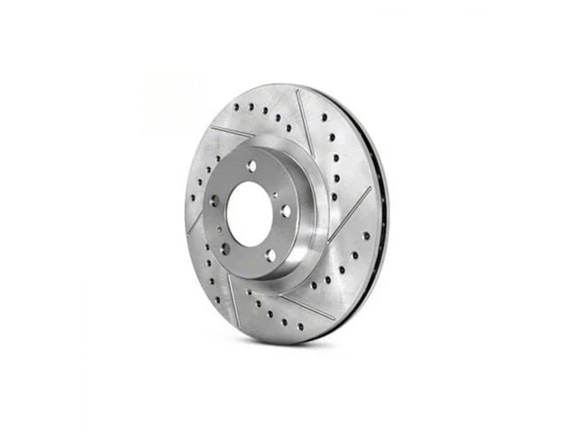 StopTech Sport Drilled and Slotted 8-Lug Rotor; Rear Driver Side (07-10 Sierra 3500 HD DRW)Find parts that fit my vehicle