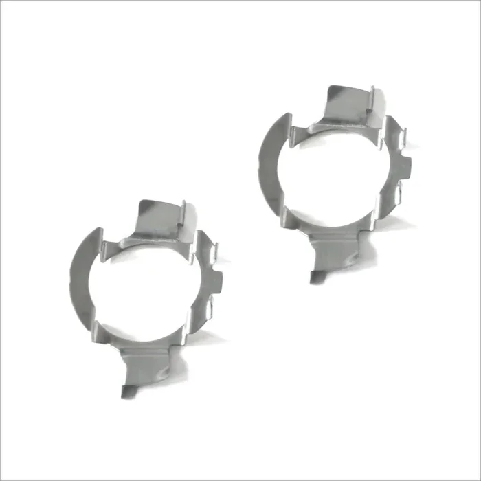 TK001 2x H7 LED Bulb Holder Adapter Retainer Fit for Mercedes-Benz Volkswagen