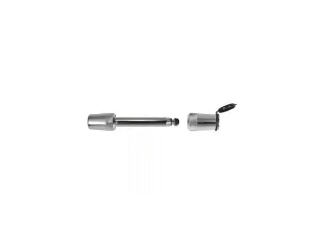 Trimax Locks 5/8-Inch Receiver Lock; 2-3/4-Inch; Chrome