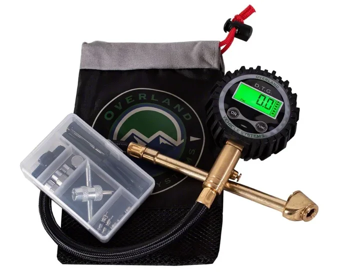 Up Down Air Digital Tire Gauge with Valve Kit