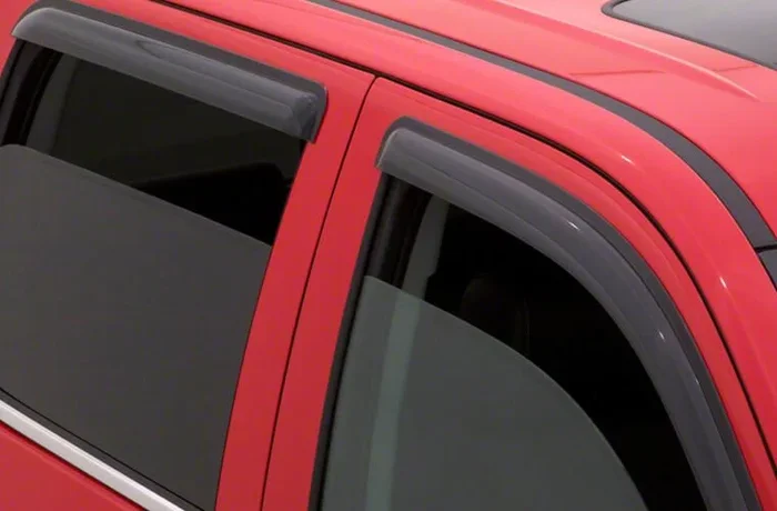 Ventvisor Window Deflectors; Front and Rear; Dark Smoke (14-23 Jeep Cherokee KL)Find parts that fit my vehicle