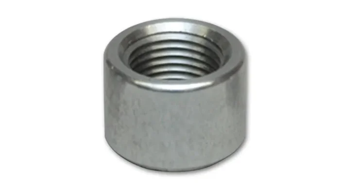 Vibrant 1/4in NPT Female Weld Bung (7/8in OD) – Mild Steel
