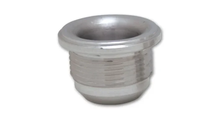 Vibrant -8 AN Male Weld Bung (1in Flange OD) – Aluminum
