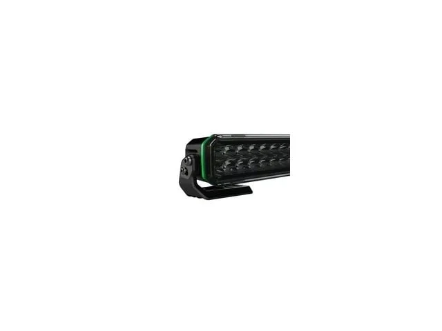 Vision X 10-Inch Explora Double Row Light Bar Trim Ring; Green
