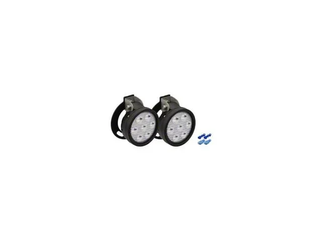 Vision X 4.70-Inch Square Utility Market Xtreme LED Work Light; 10-Degree Narrow Beam (Universal; Some Adaptation May Be Required)