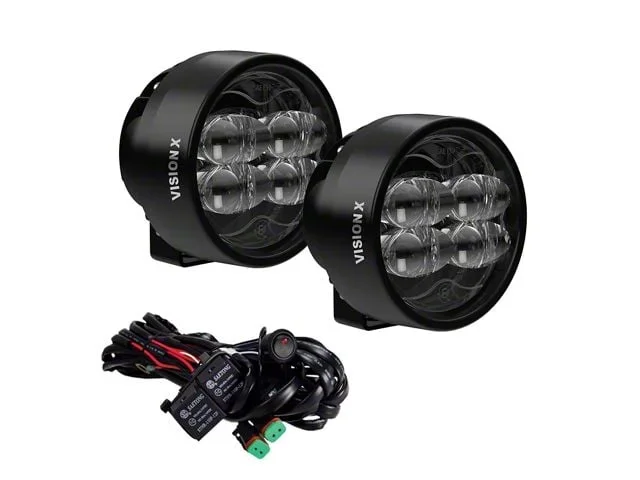 Vision X CR-14 LED Combo Driving Light Kit (Universal; Some Adaptation May Be Required)