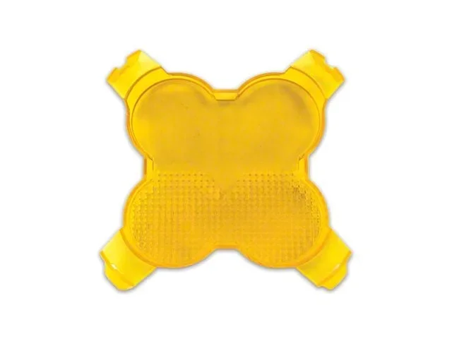 Vivid Lumen Industries FNG Intense Series 5-Inch Pod Combo Beam Light Cover; Yellow