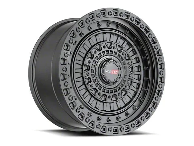 Vortek Off-Road VRD-703 Matte Black 8-Lug Wheel; 20×9.5; 0mm Offset (01-06 Sierra 3500 HD SRW)Find parts that fit my vehicle
