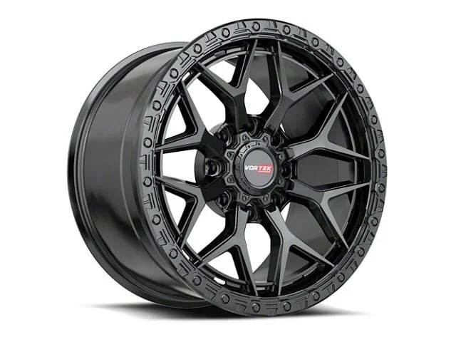 Vortek Off-Road VRT-603 Satin Black 8-Lug Wheel; 22×12; -44mm Offset (01-06 Sierra 3500 HD SRW)Find parts that fit my vehicle