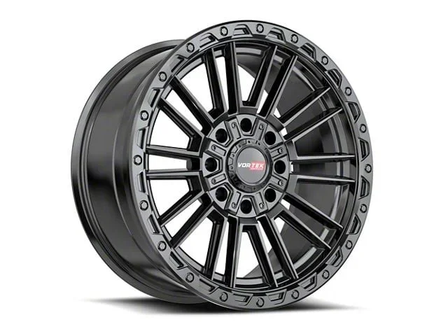 Vortek Off-Road VRT-604 Satin Black 8-Lug Wheel; 20×9.5; 18mm Offset (07-10 Sierra 3500 HD SRW)Find parts that fit my vehicle