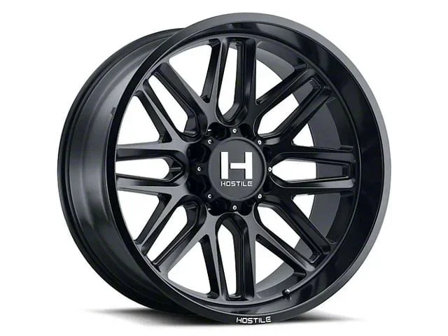 Vulcan Asphalt 8-Lug Wheel; 24×14; -76mm Offset (01-06 Sierra 3500 HD SRW)Find parts that fit my vehicle