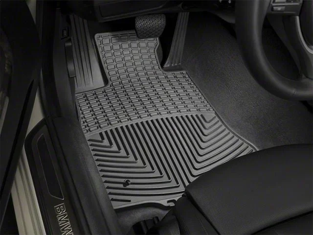 Weathertech All-Weather Front Rubber Floor Mats; Black (20-26 Sierra 3500 HD)Find parts that fit my vehicle