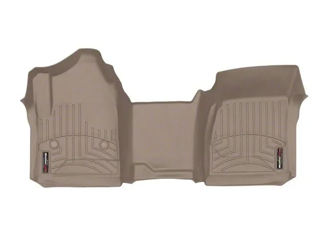 Weathertech DigitalFit Front Over the Hump Floor Liner; Tan (15-19 Sierra 3500 HD Regular Cab)Find parts that fit my vehicle