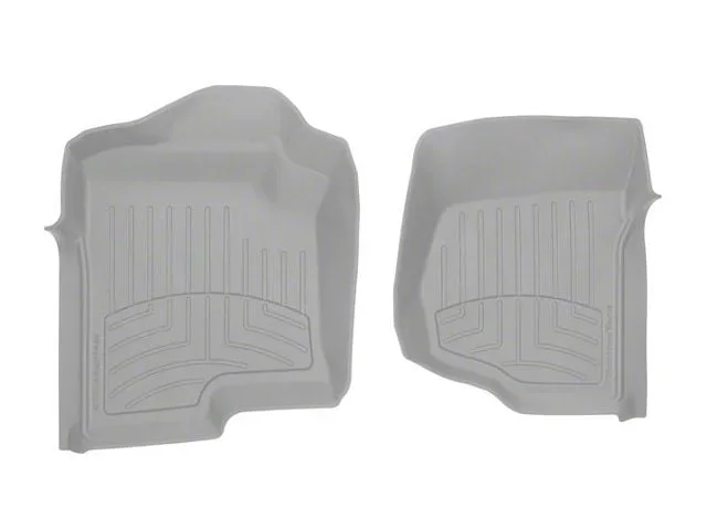 Weathertech Front Floor Liner HP; Gray (07-14 Sierra 3500 HD Extended, Crew Cab)Find parts that fit my vehicle