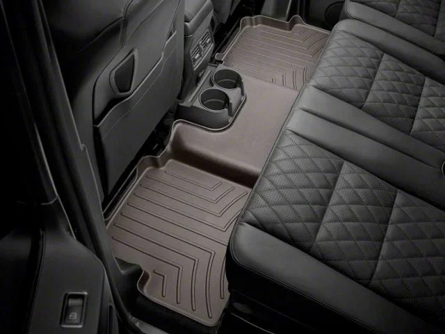 Weathertech Rear Floor Liner HP; Cocoa (15-19 Sierra 3500 HD Crew Cab)Find parts that fit my vehicle