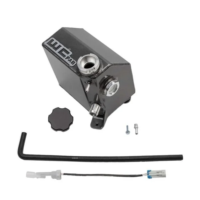Wehrli 17-19 Chevrolet 6.6L L5P Duramax OEM Placement Coolant Tank Kit – Flat Black