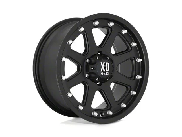 XD Addict Matte Black 8-Lug Wheel; 18×9; -12mm Offset (07-10 Sierra 3500 HD SRW)Find parts that fit my vehicle